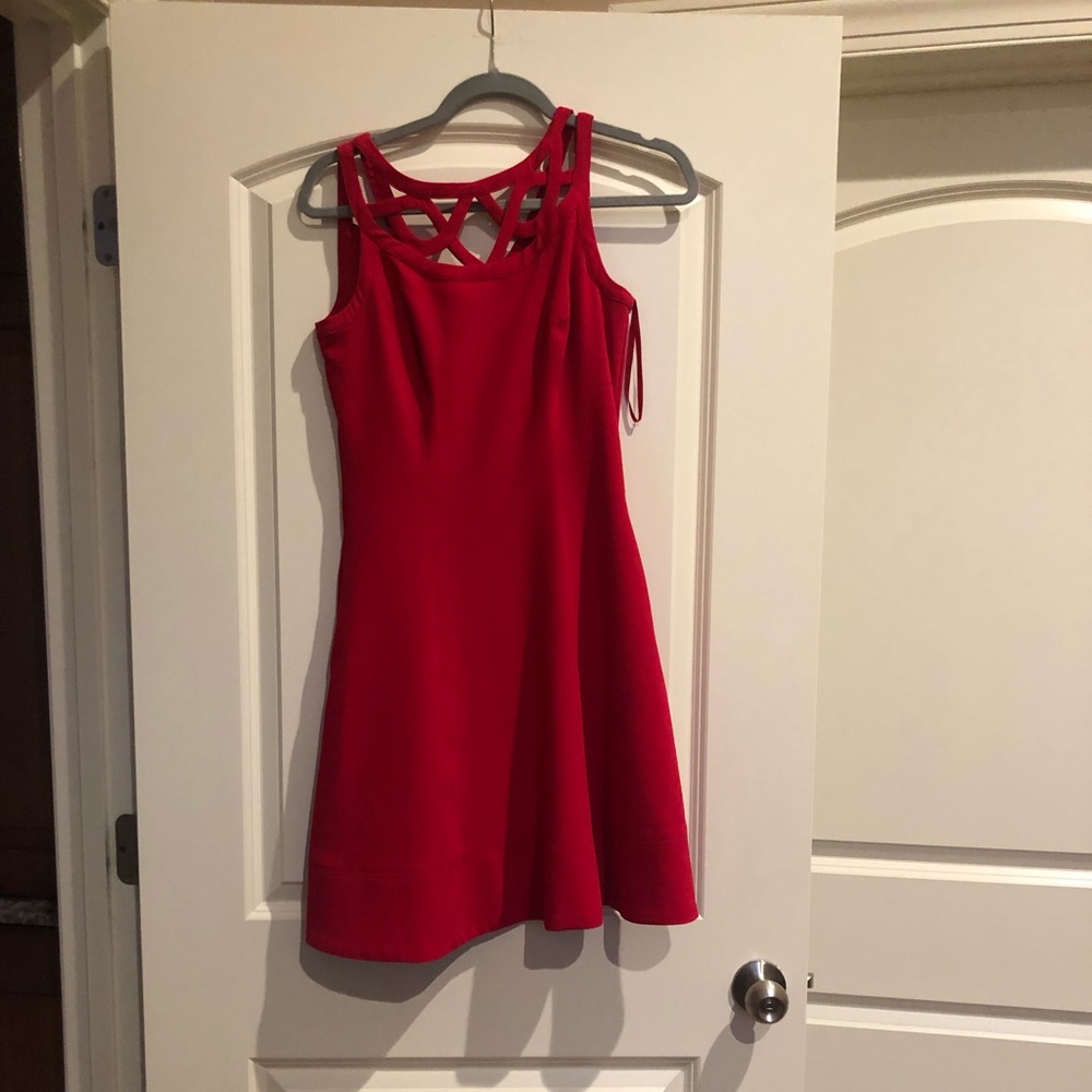 Red dress